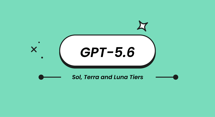 GPT-5.6 Pricing 2026: Sol, Terra and Luna Tiers Explained