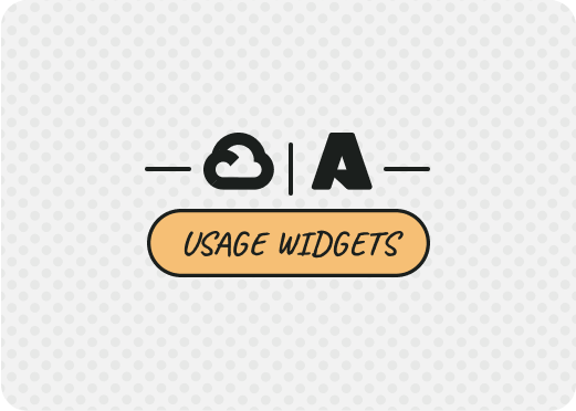 GCP & Azure usage widgets_03