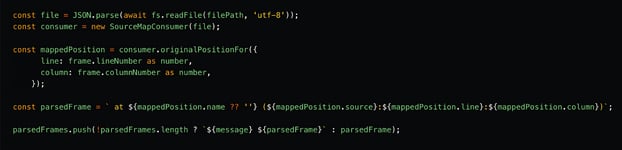 code snippet 10
