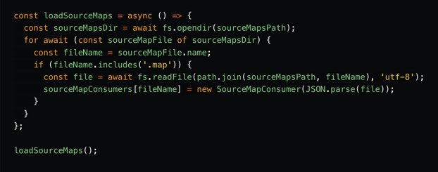 code snippet 12