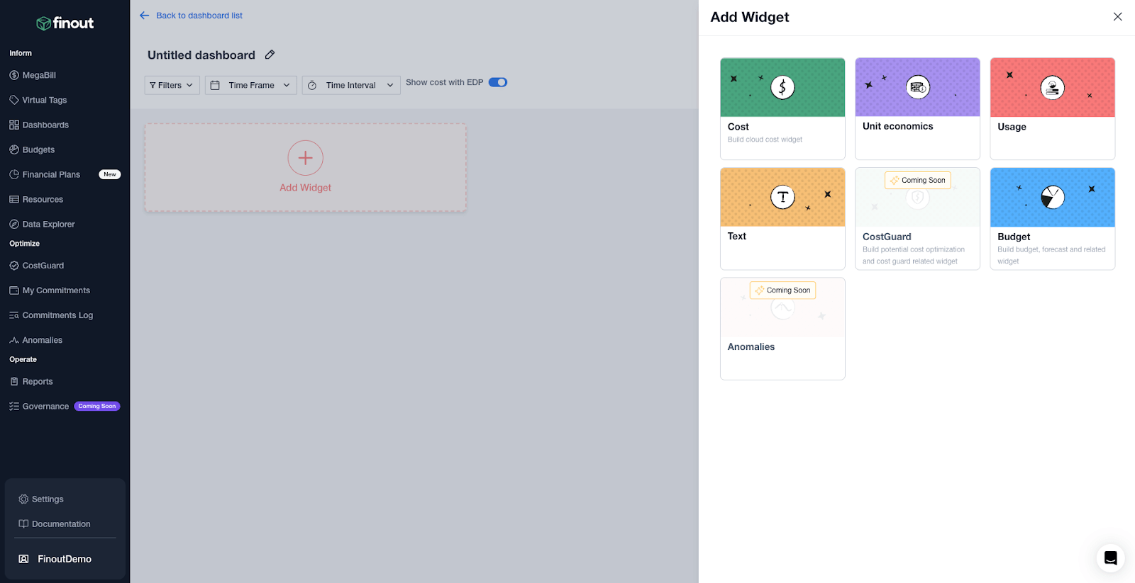 Add the Unit Economics Widget to Your Dashboard for Visibility