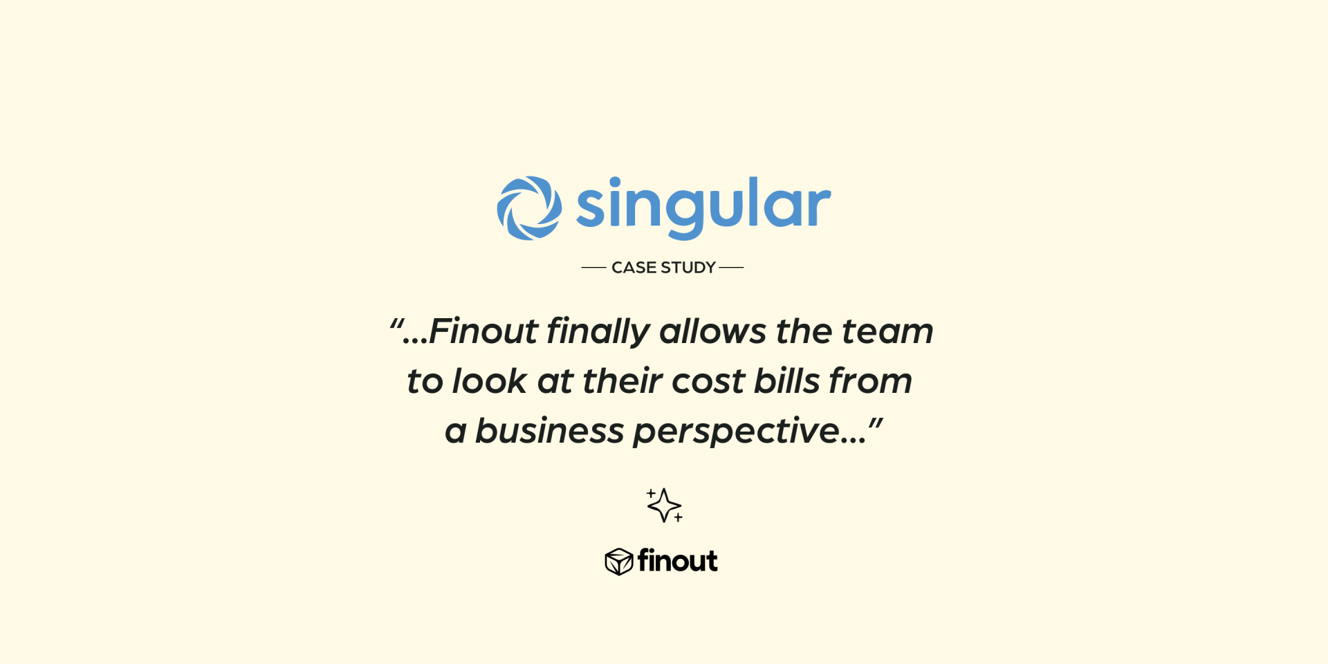 Case study - Singular