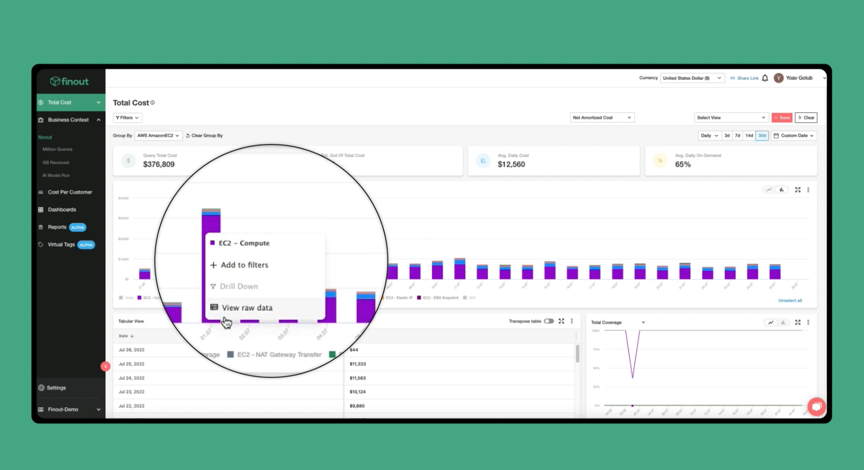 Product Update - Export Raw Data Level