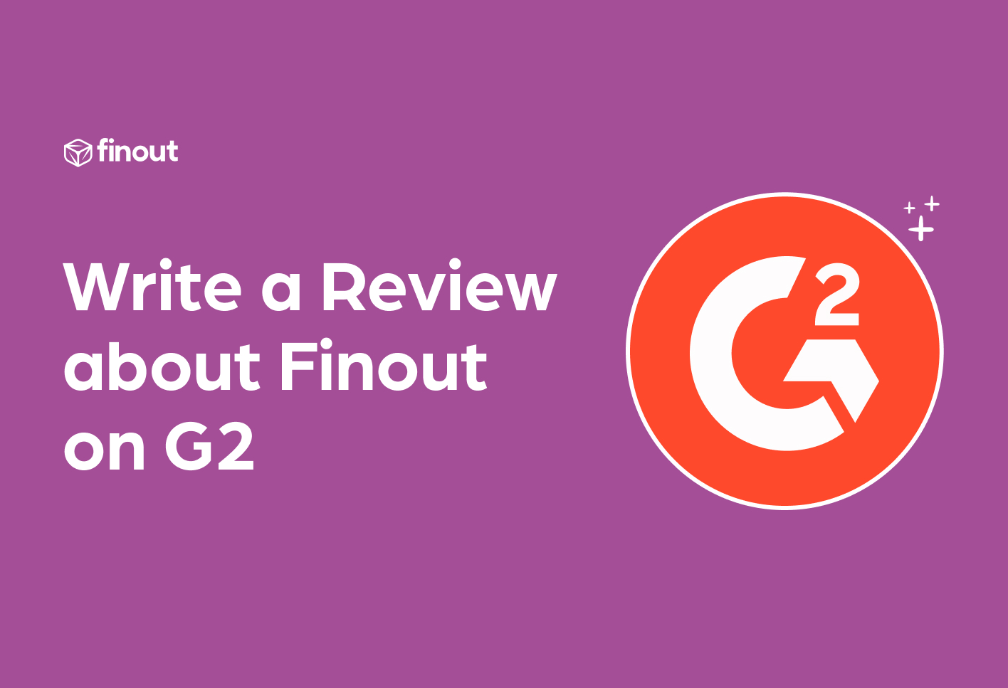 Step by Step guide - G2 review for Finout